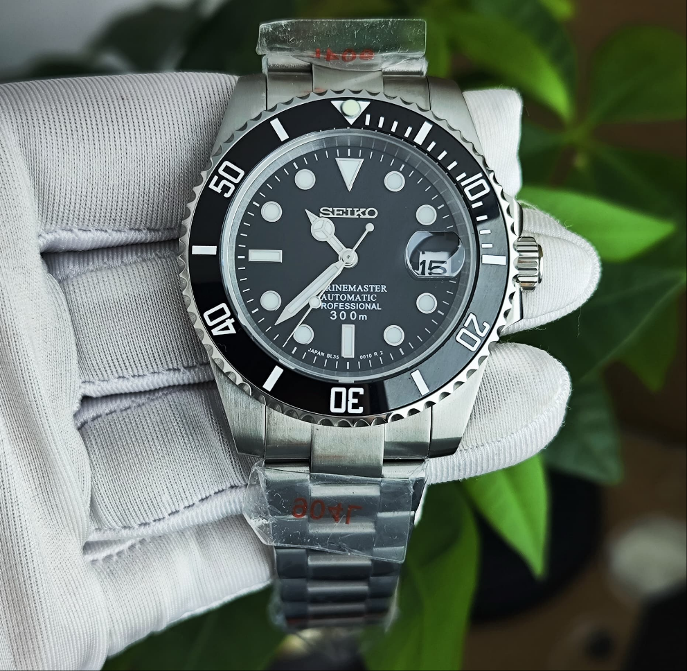 Seiko Mod Submariner NH35 Black