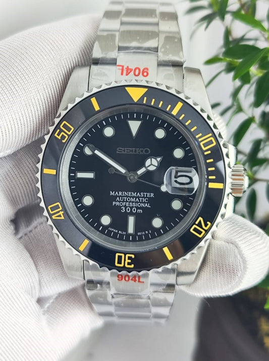 Seiko Mod Submariner NH35 Black