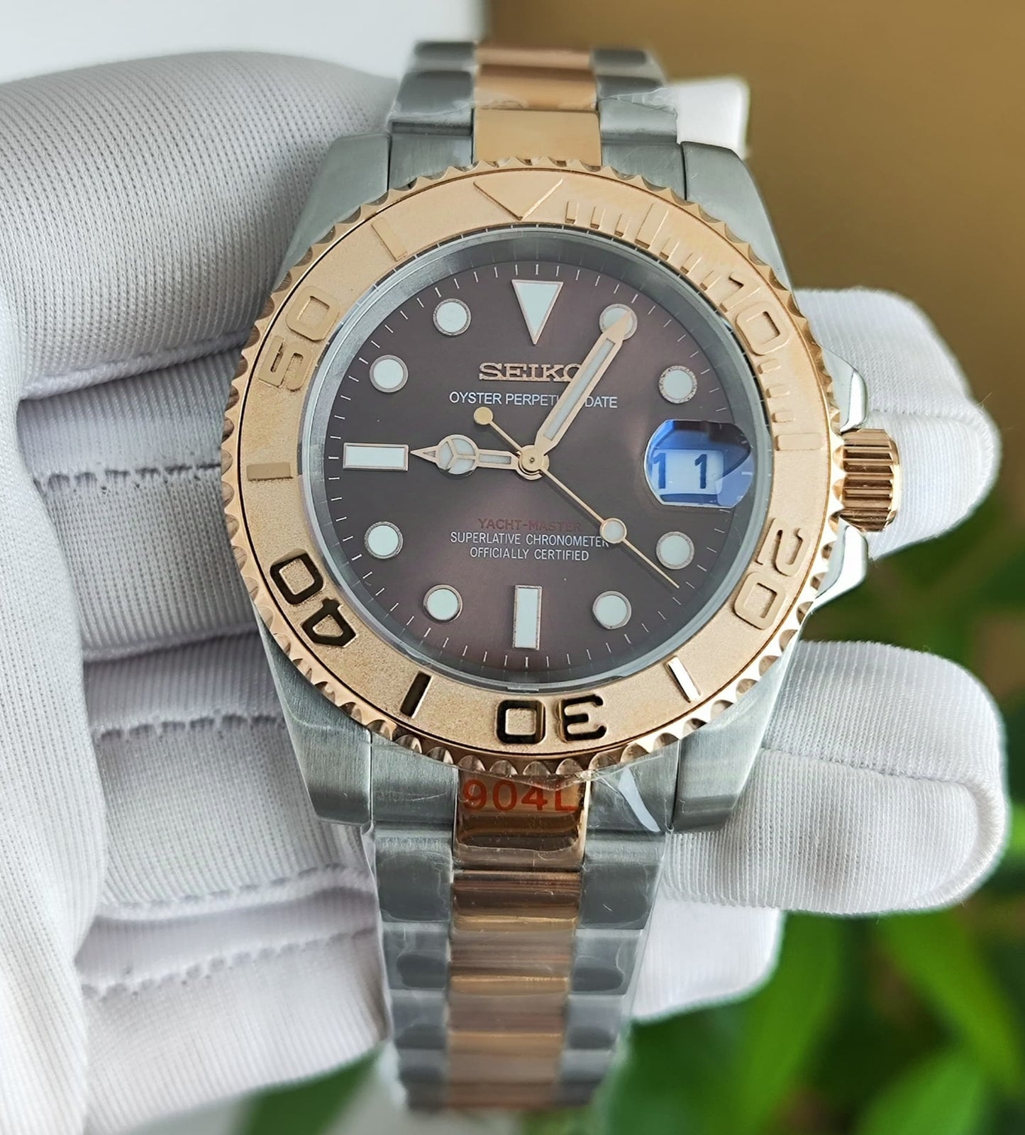 Seiko Mod YahctMaster Bronze NH35