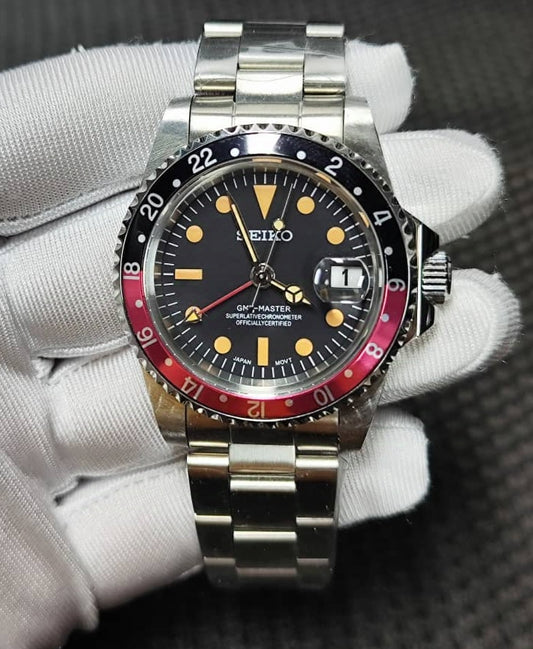 Seiko Mod Vintage GMT Master Coca Cola NH34